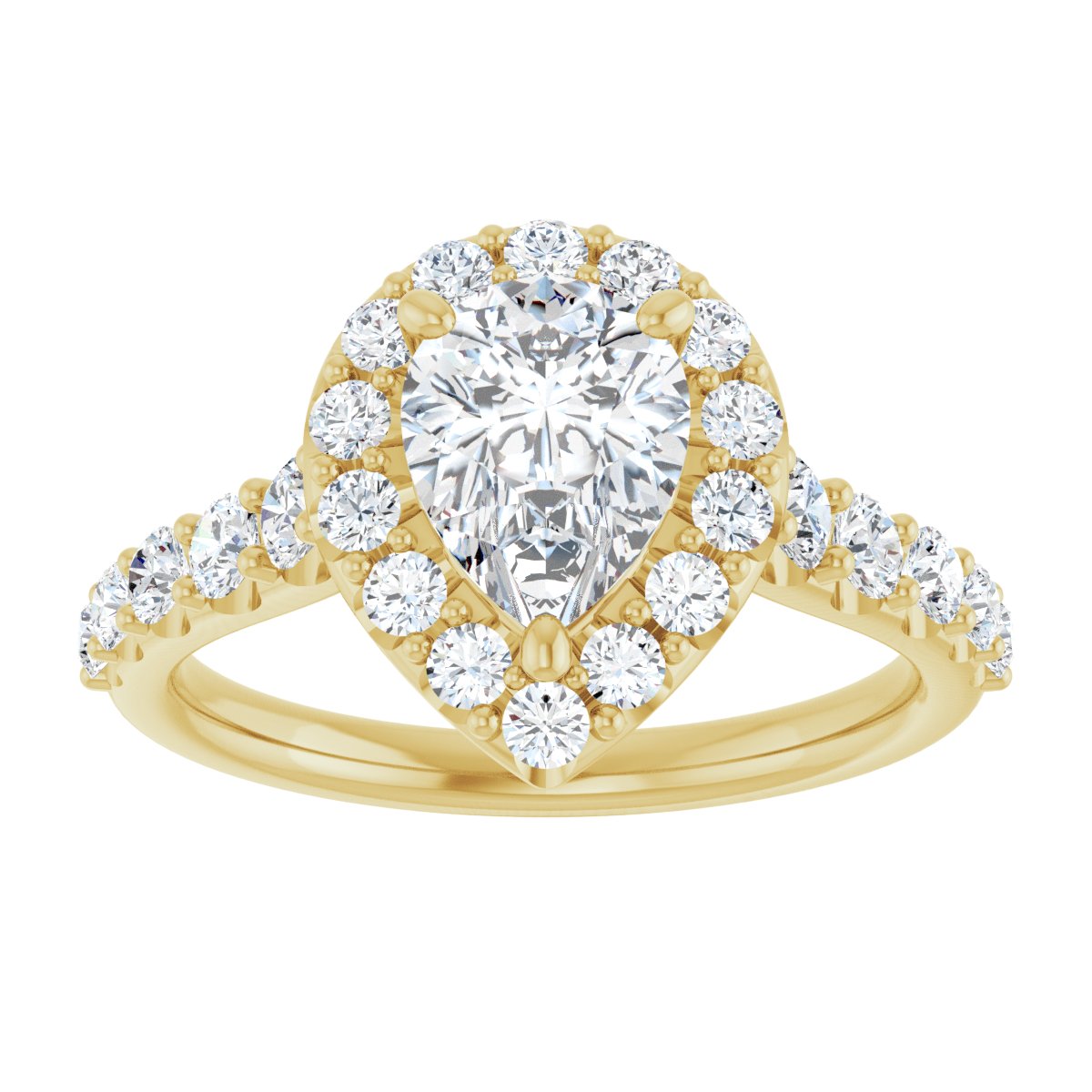 Halo-Style Engagement Ring