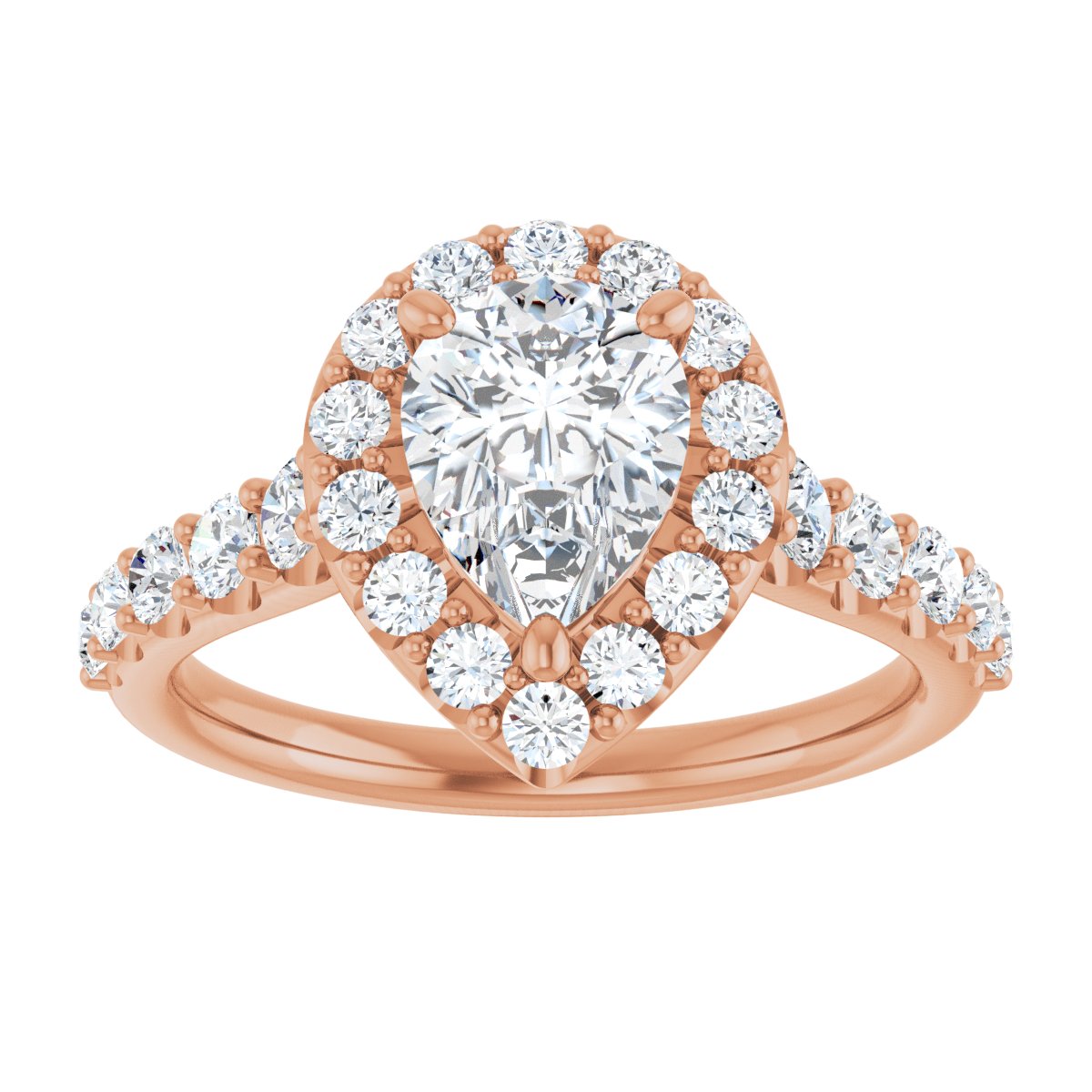 Halo-Style Engagement Ring