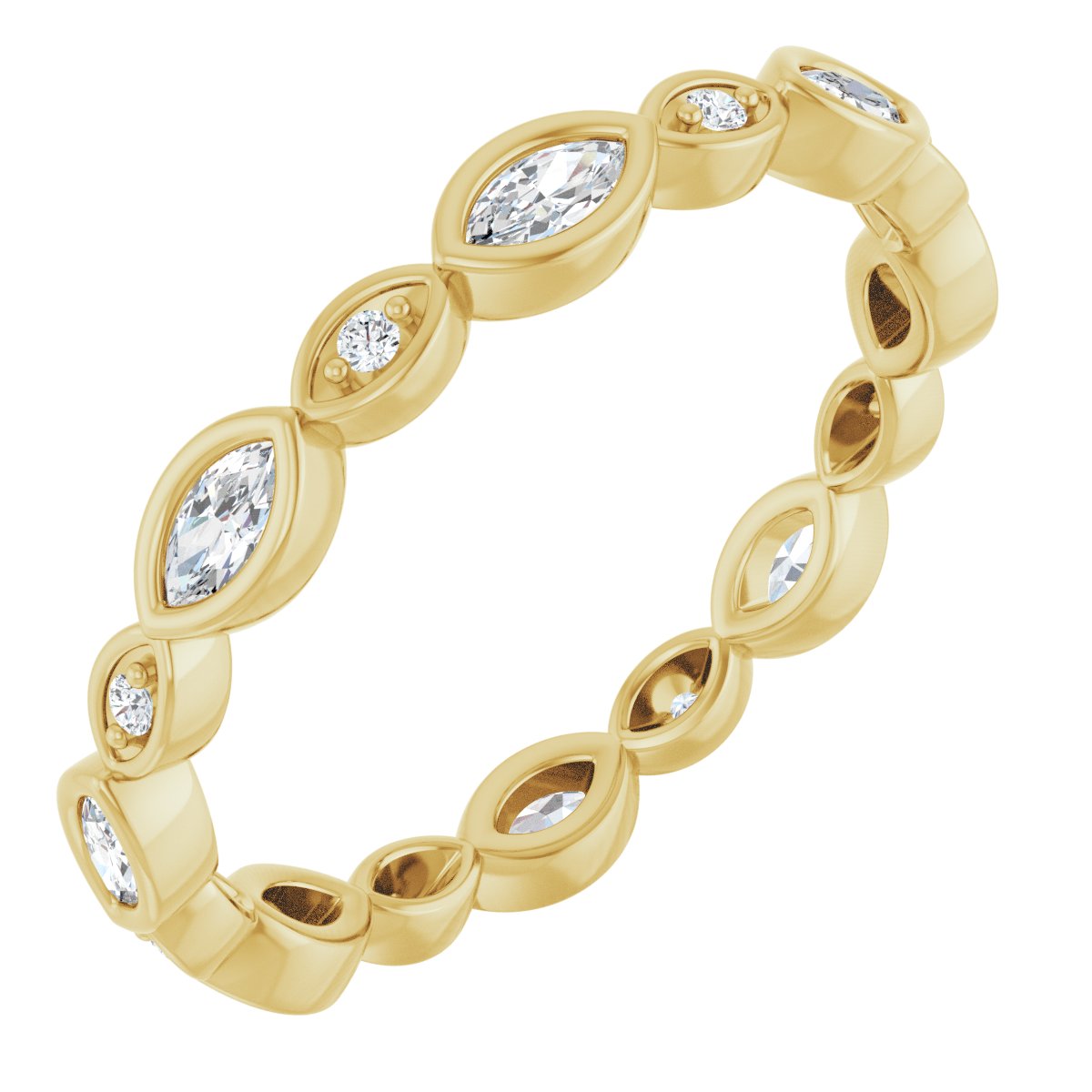 Eternity Band - Marquise