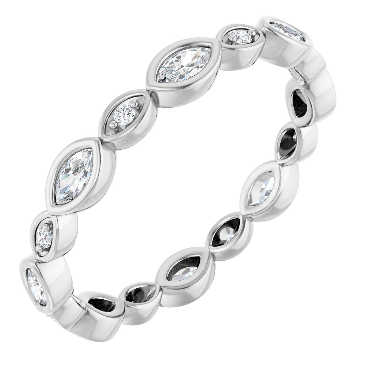 Eternity Band - Marquise