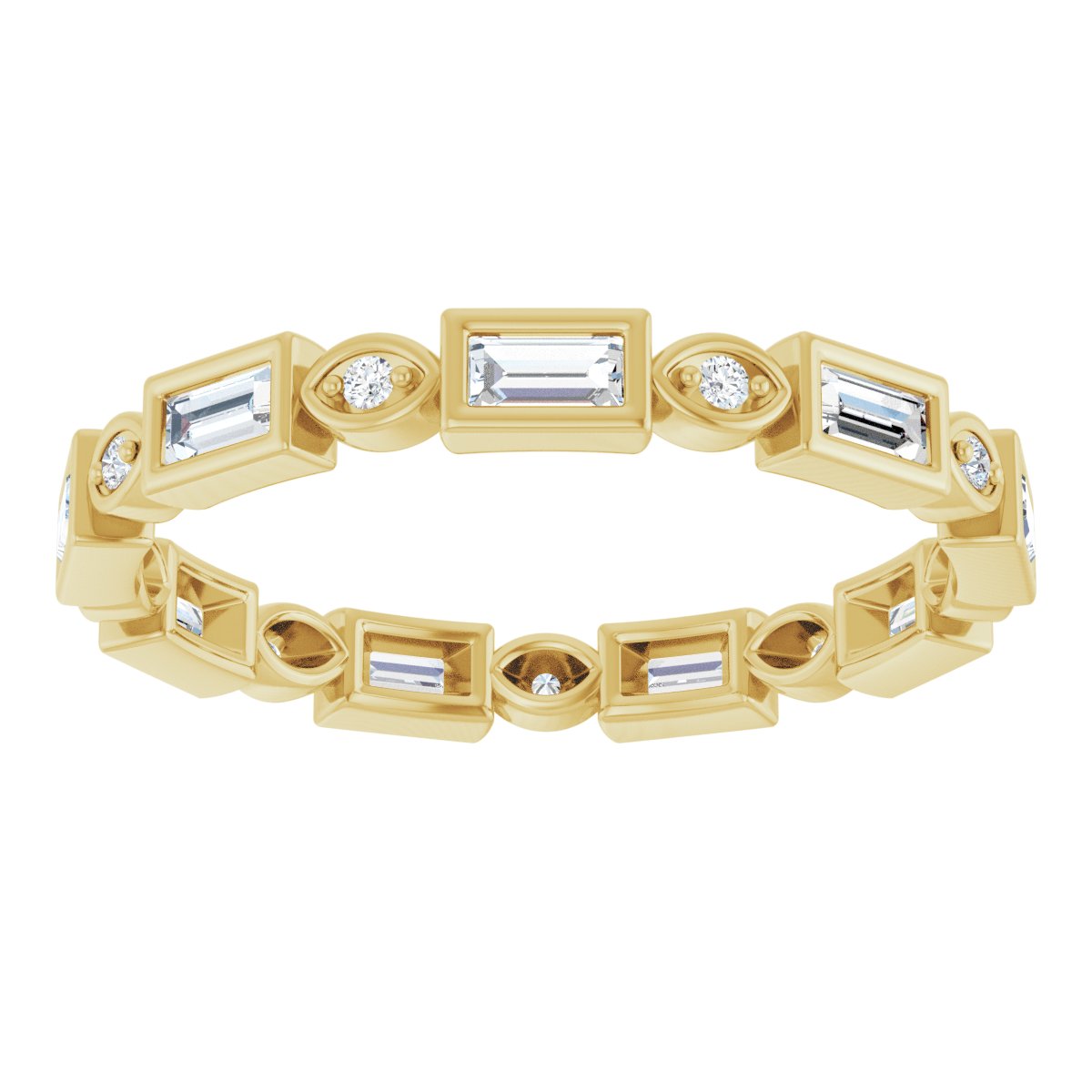 Eternity Band - Straight Baguette