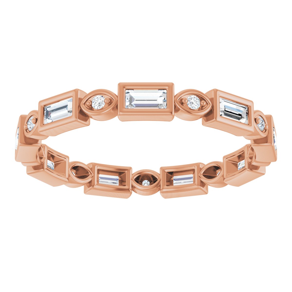 Eternity Band - Straight Baguette