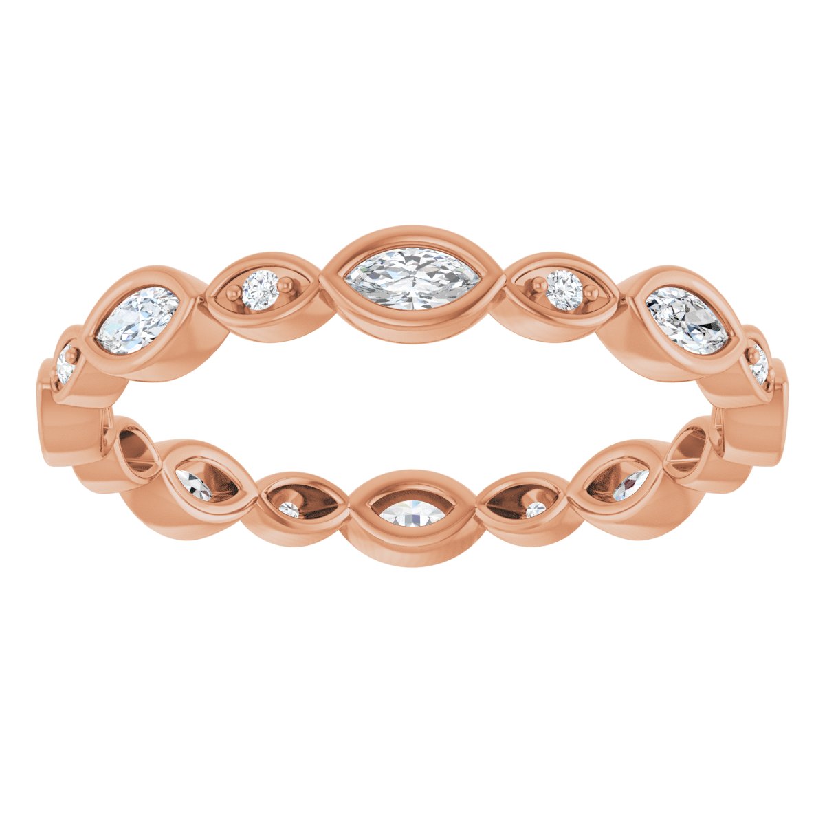 Eternity Band - Marquise