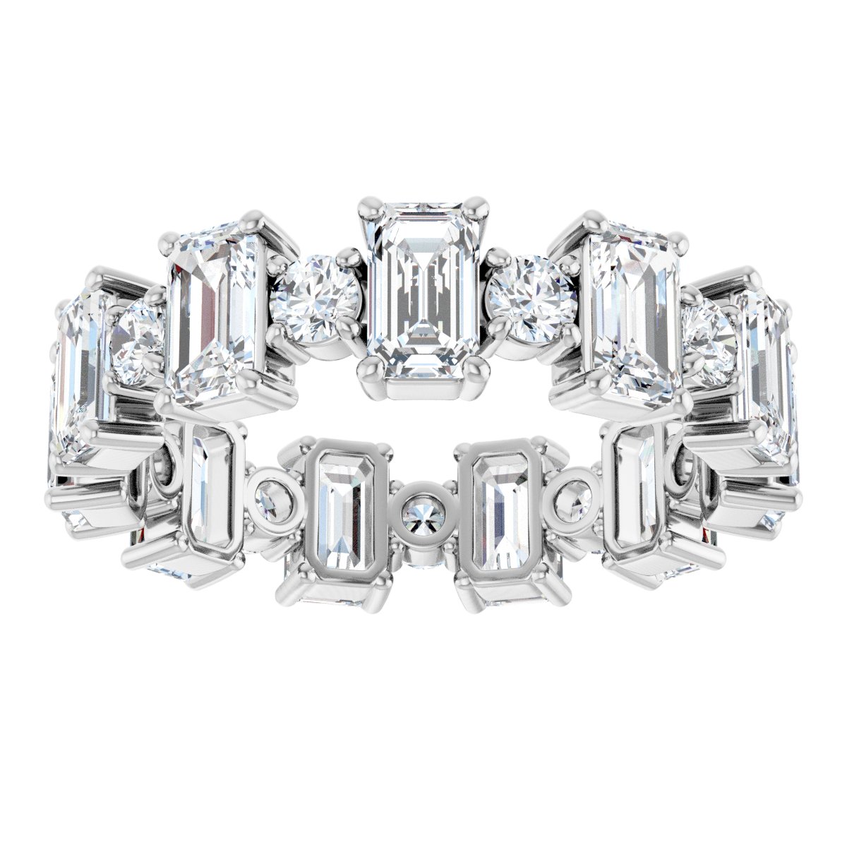 Eternity Band - Emerald