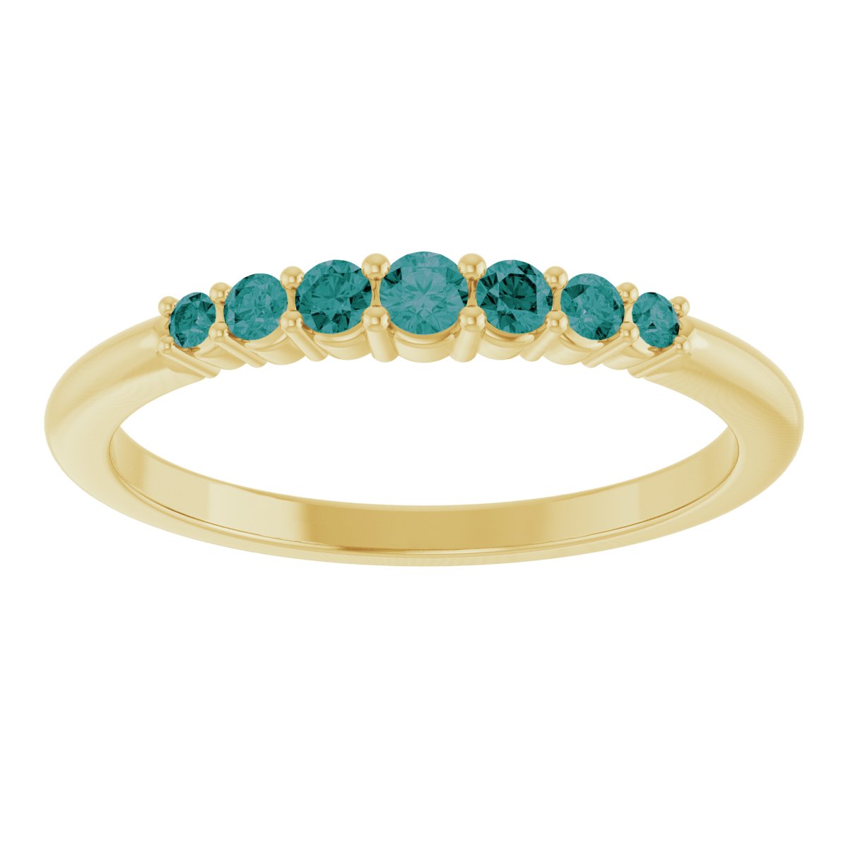 Stackable Ring -  Natural Alexandrite