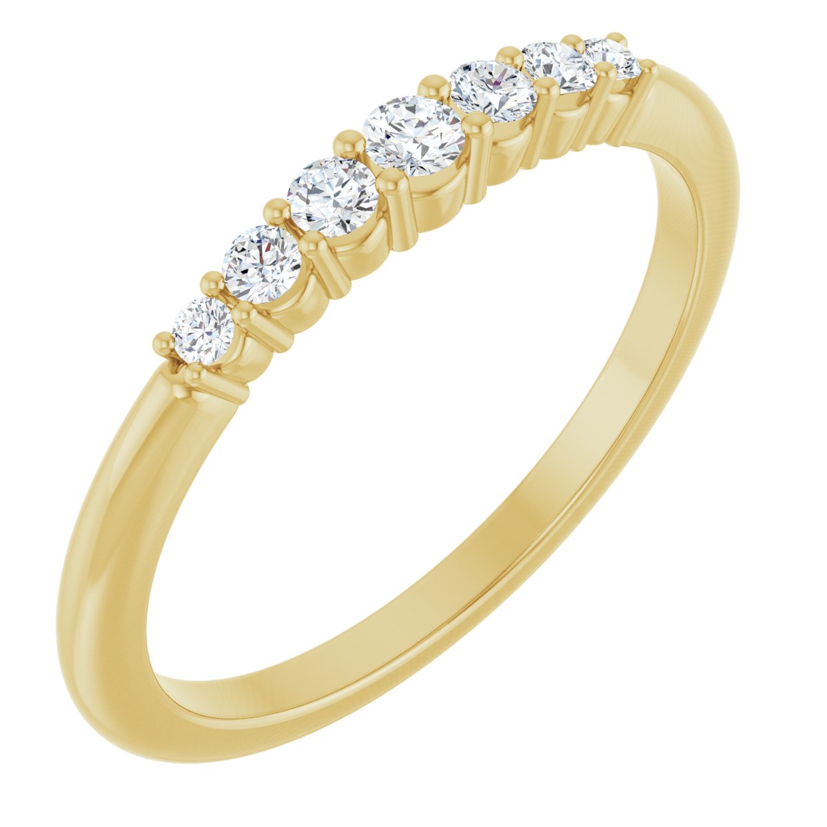 Stackable Ring -  Natural Diamond