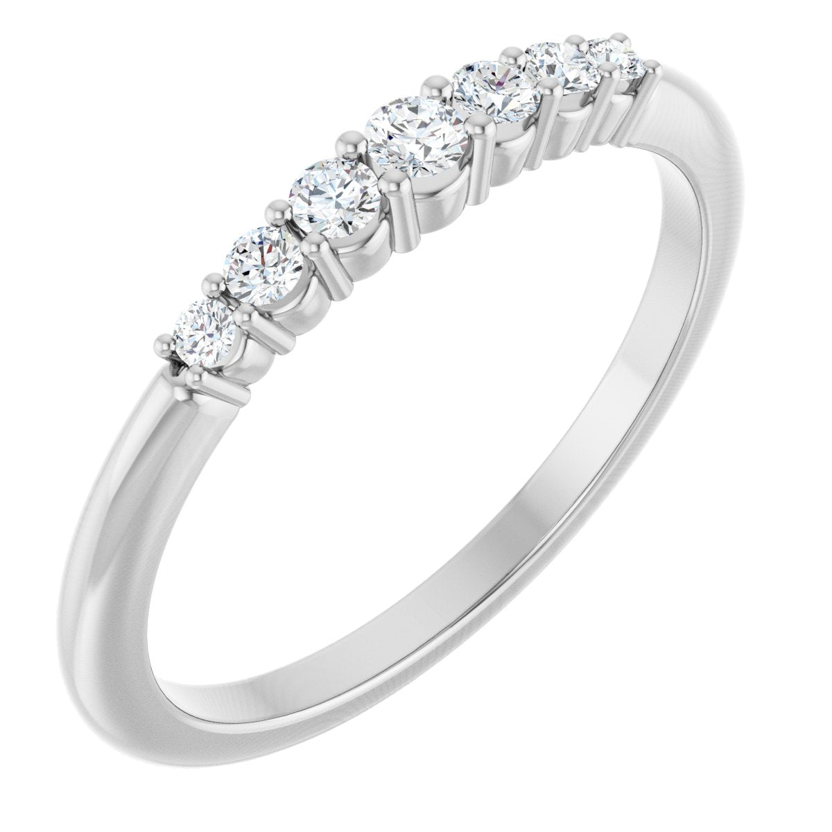 Stackable Ring -  Natural Diamond