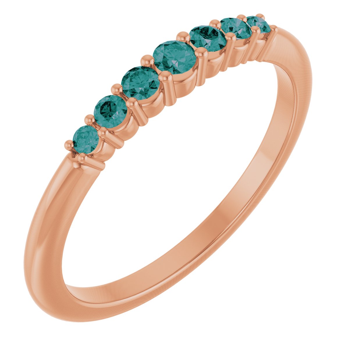 Stackable Ring -  Natural Alexandrite