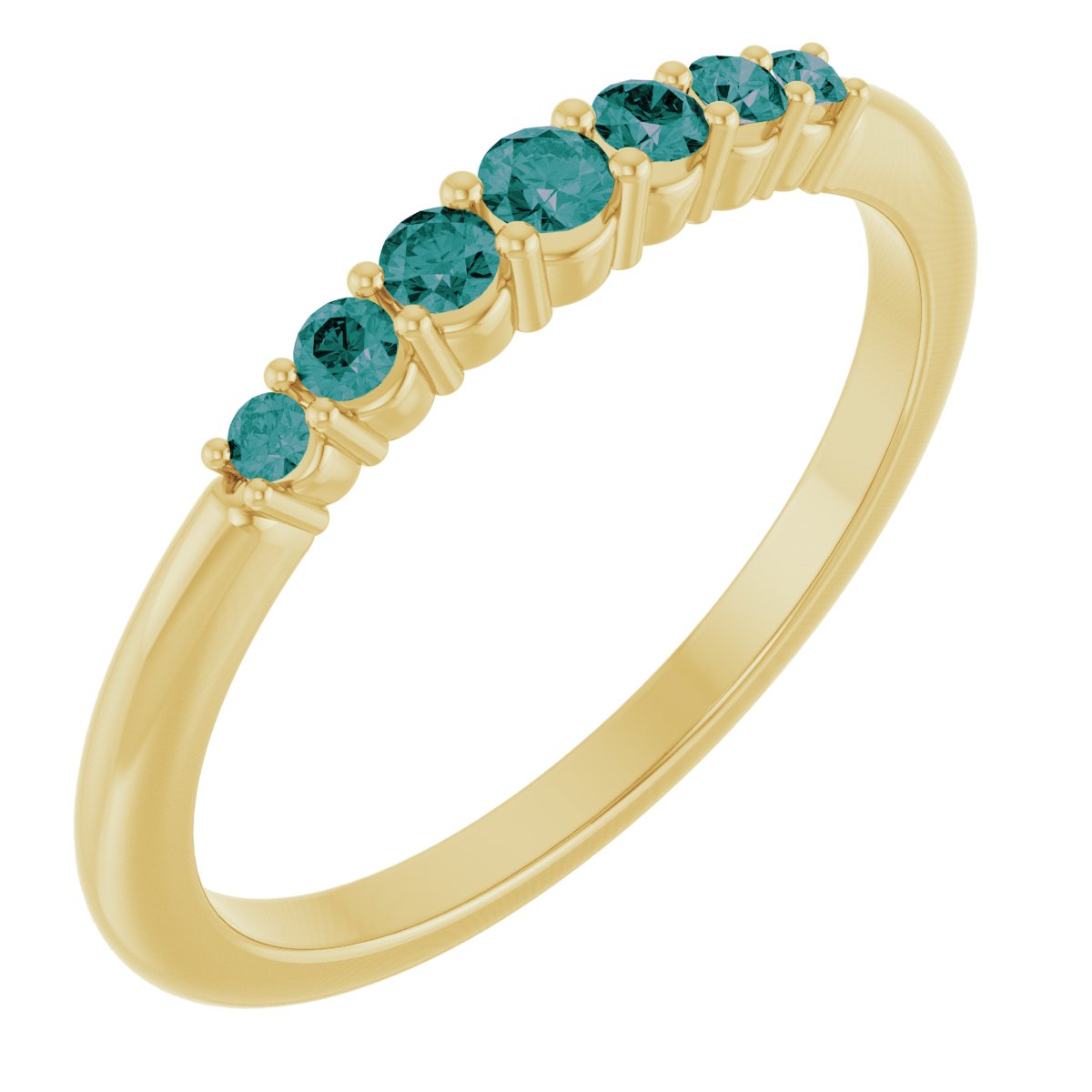 Stackable Ring -  Natural Alexandrite