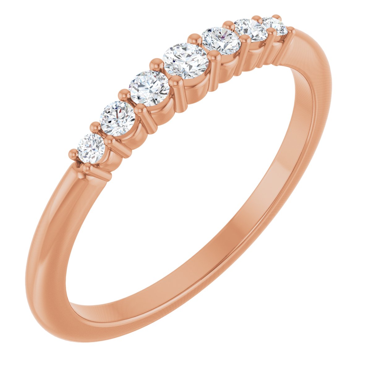 Stackable Ring -  Natural Diamond