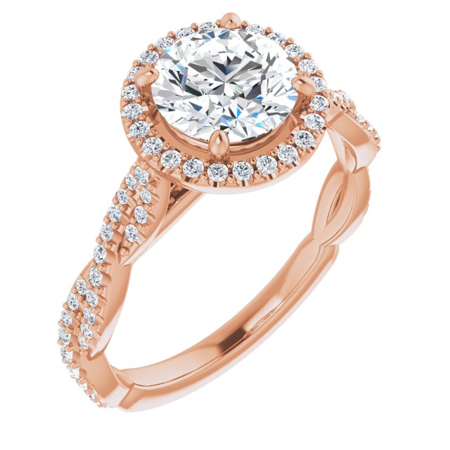 Halo-Style Engagement Ring