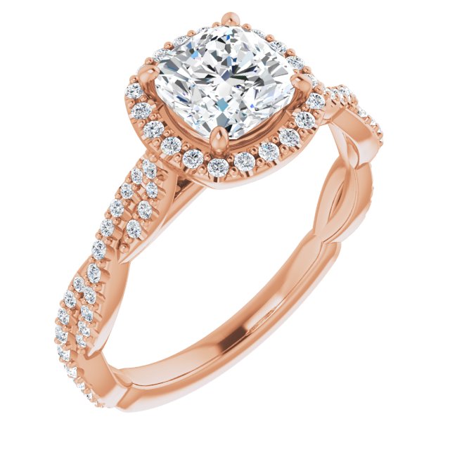 Halo-Style Engagement Ring