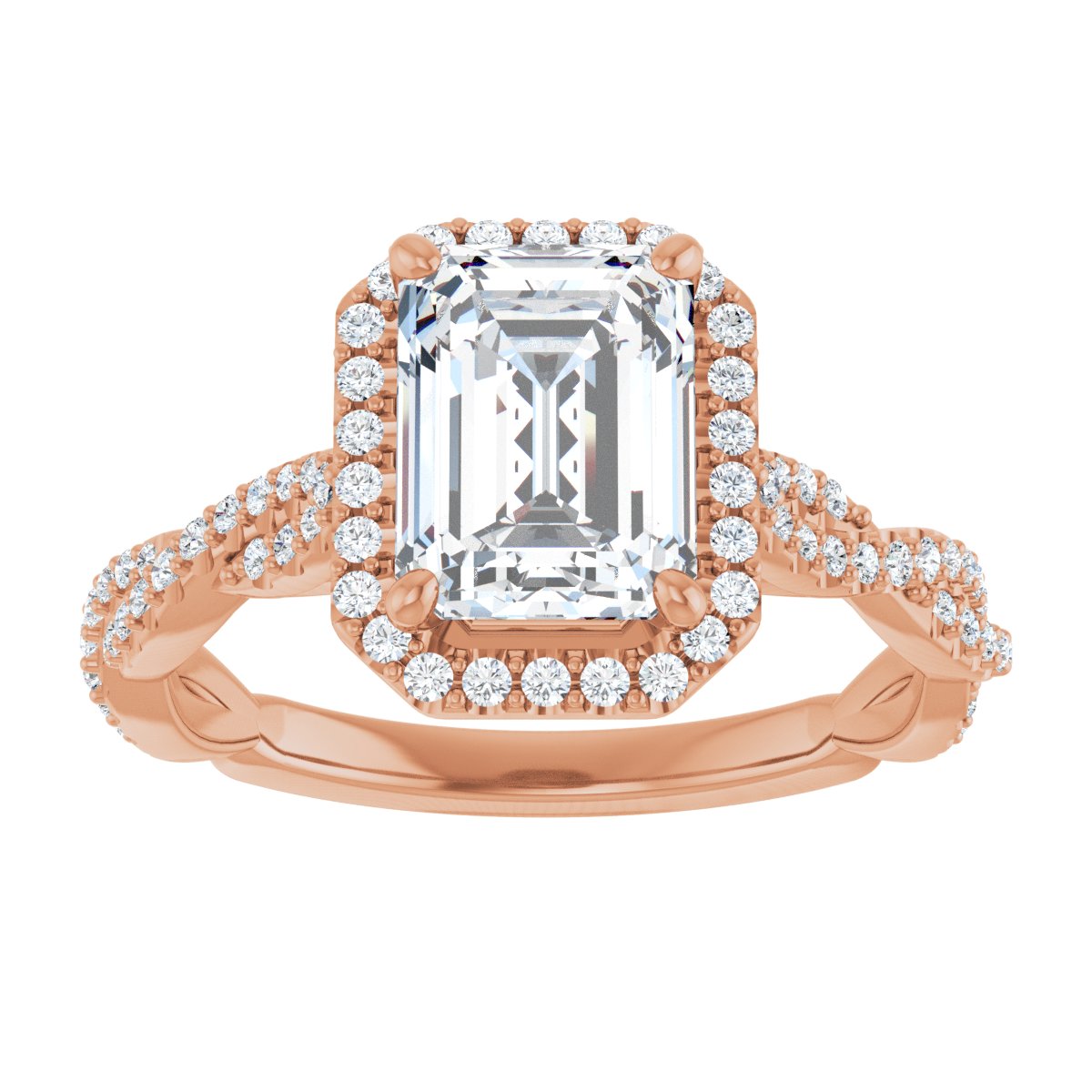 Halo-Style Engagement Ring