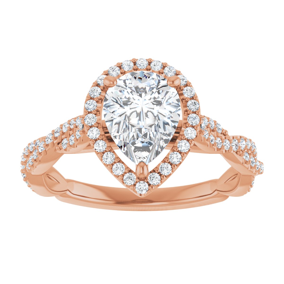 Halo-Style Engagement Ring