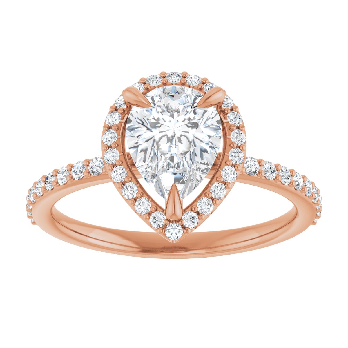 Halo-Style Engagement Ring