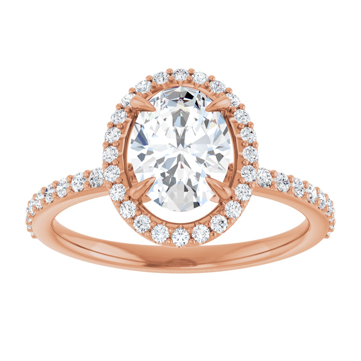 Halo-Style Engagement Ring