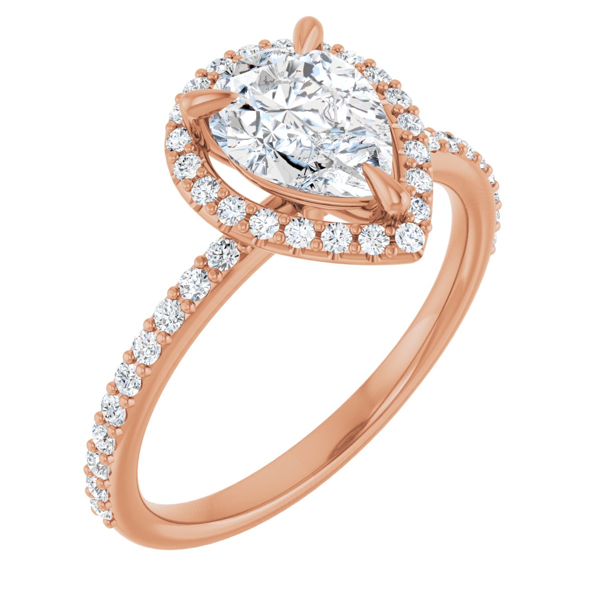 Halo-Style Engagement Ring