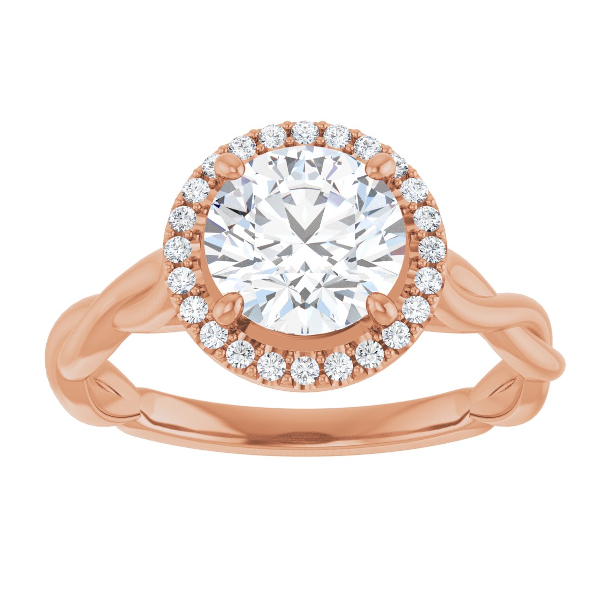 Halo-Style Engagement Ring