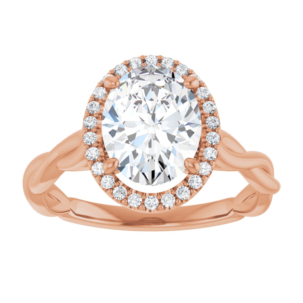 Halo-Style Engagement Ring