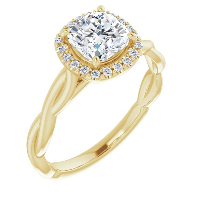 Halo-Style Engagement Ring