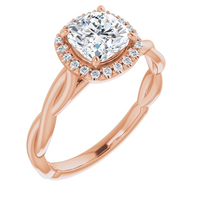 Halo-Style Engagement Ring