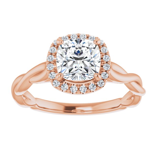 Halo-Style Engagement Ring