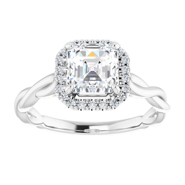 Halo-Style Engagement Ring