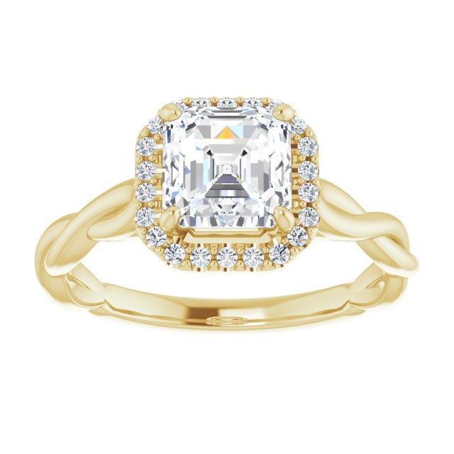 Halo-Style Engagement Ring