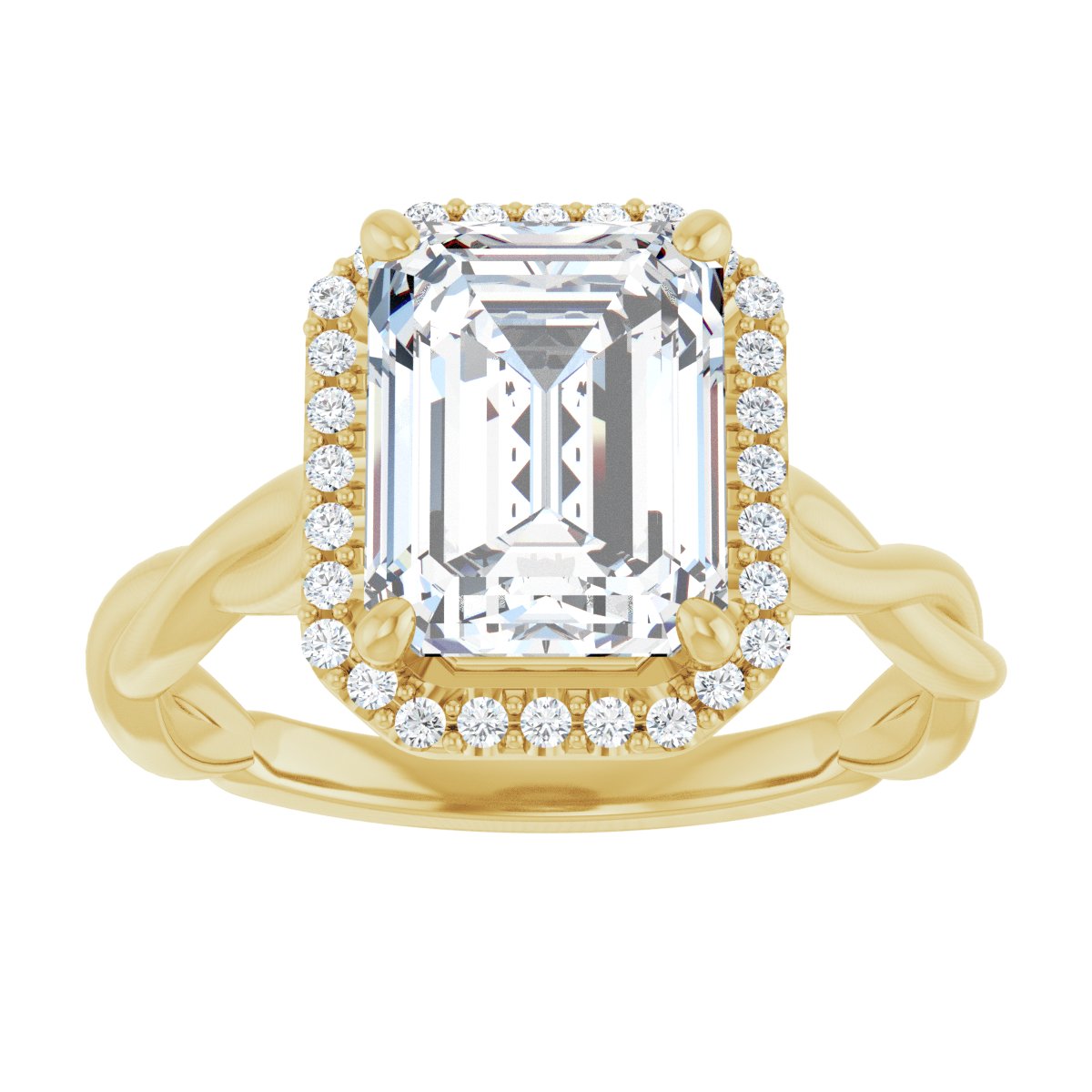 Halo-Style Engagement Ring