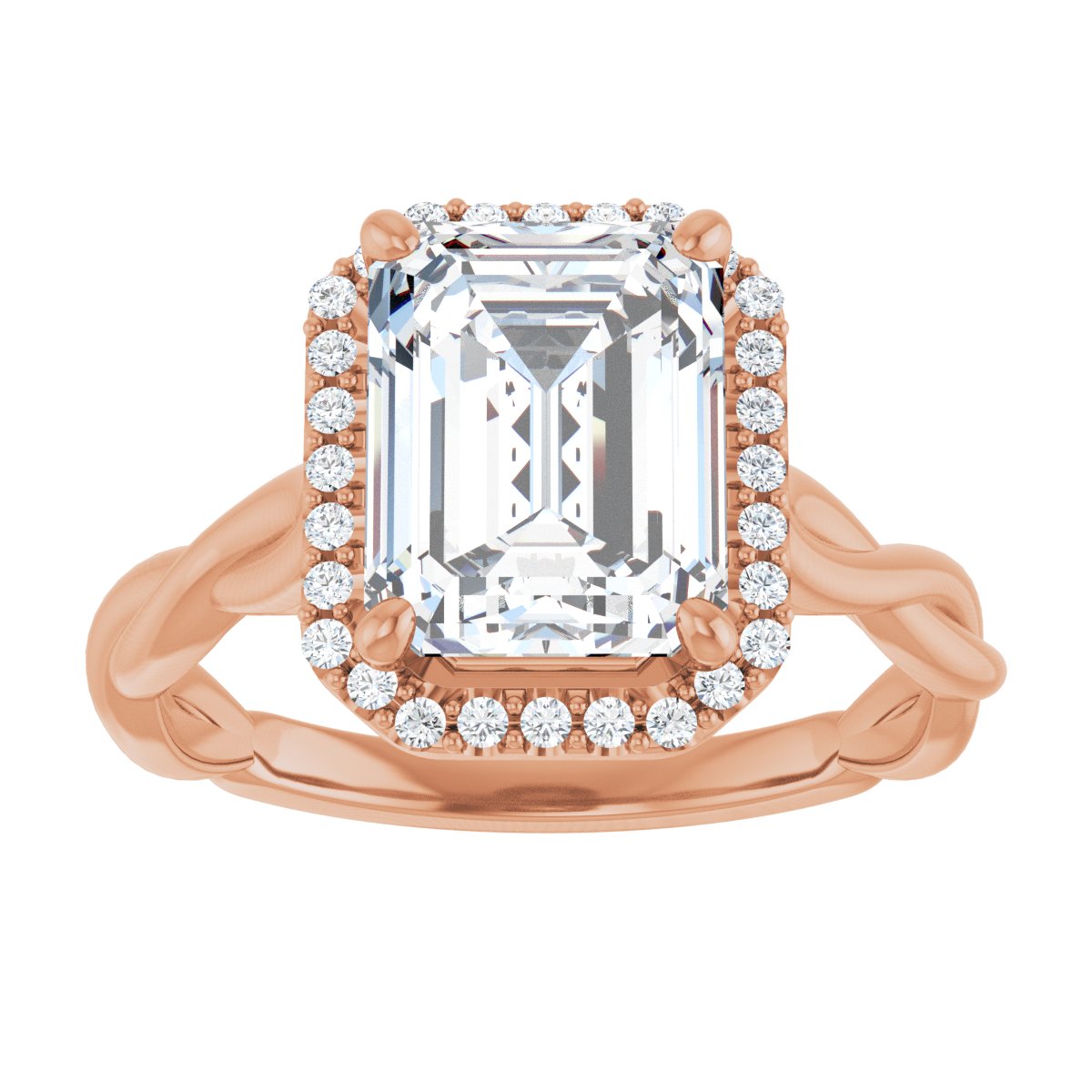 Halo-Style Engagement Ring