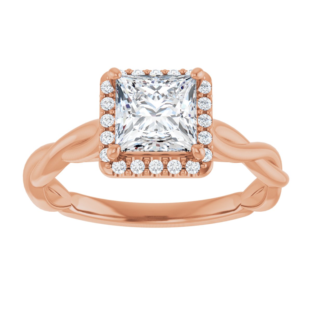 Halo-Style Engagement Ring