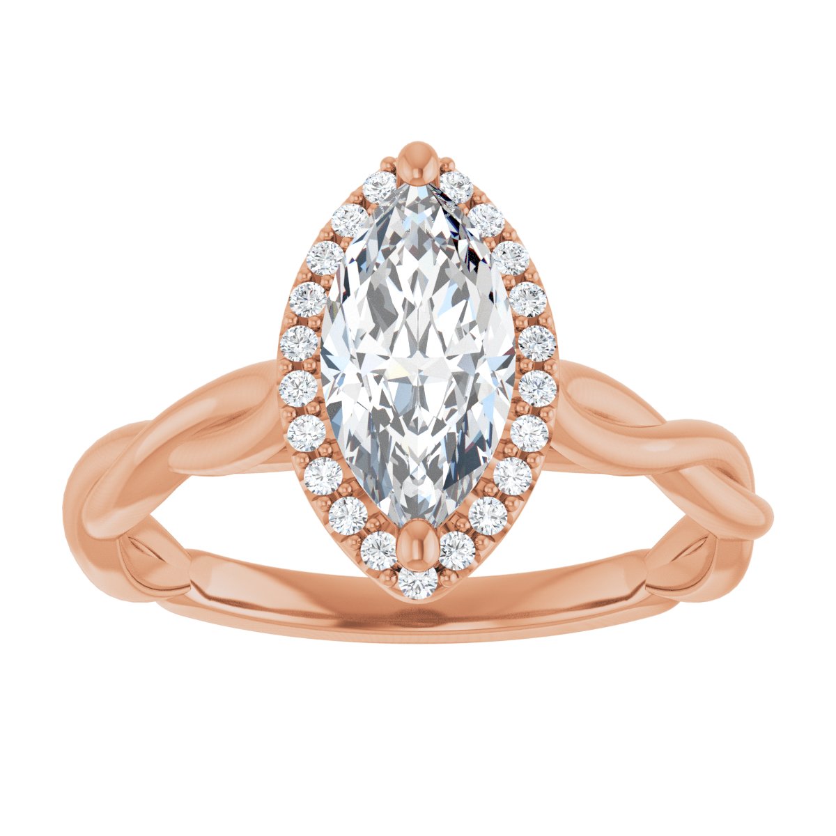 Halo-Style Engagement Ring