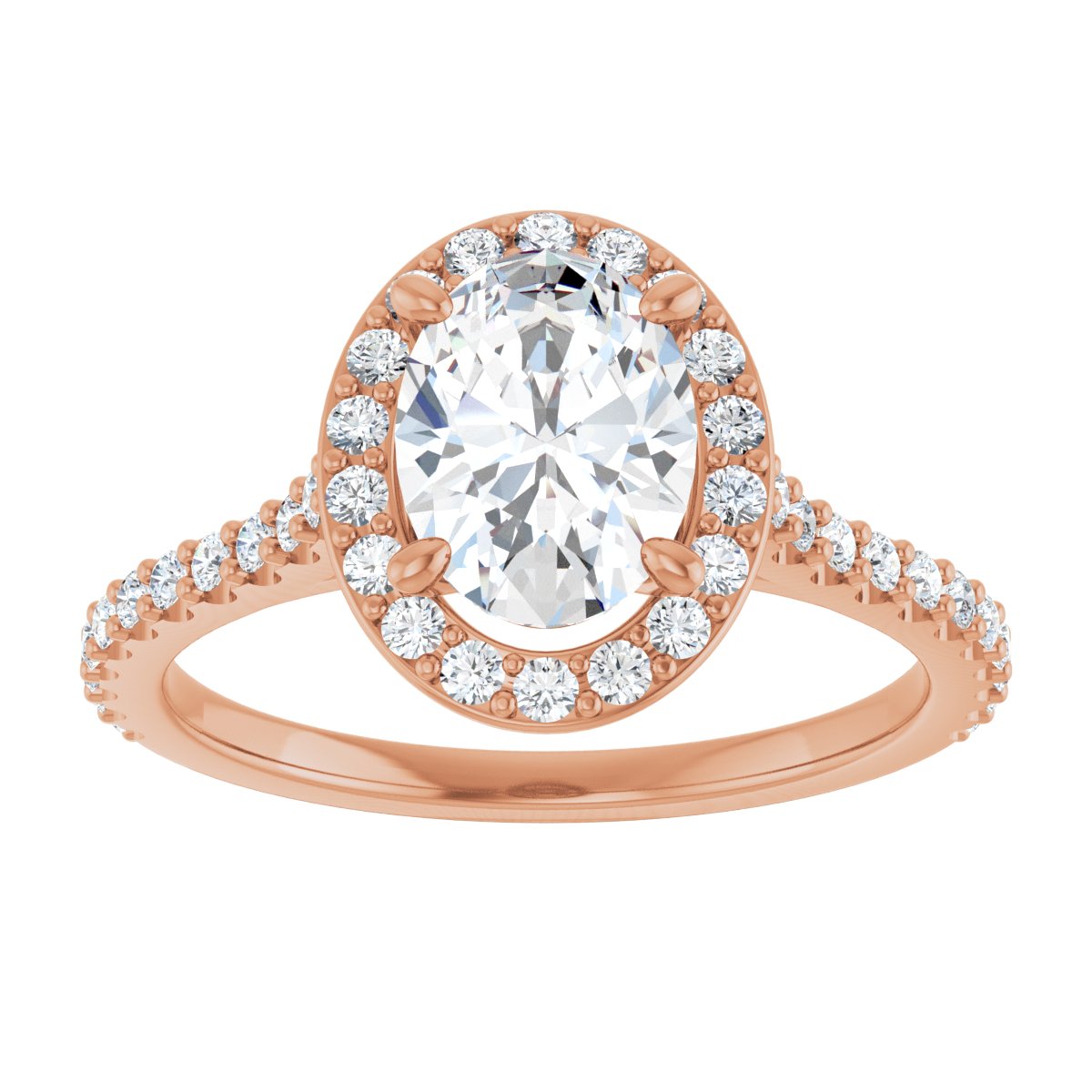 Halo-Style Engagement Ring