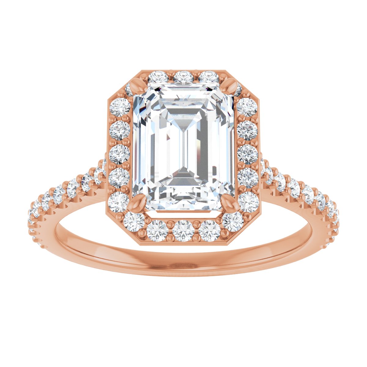 Halo-Style Engagement Ring