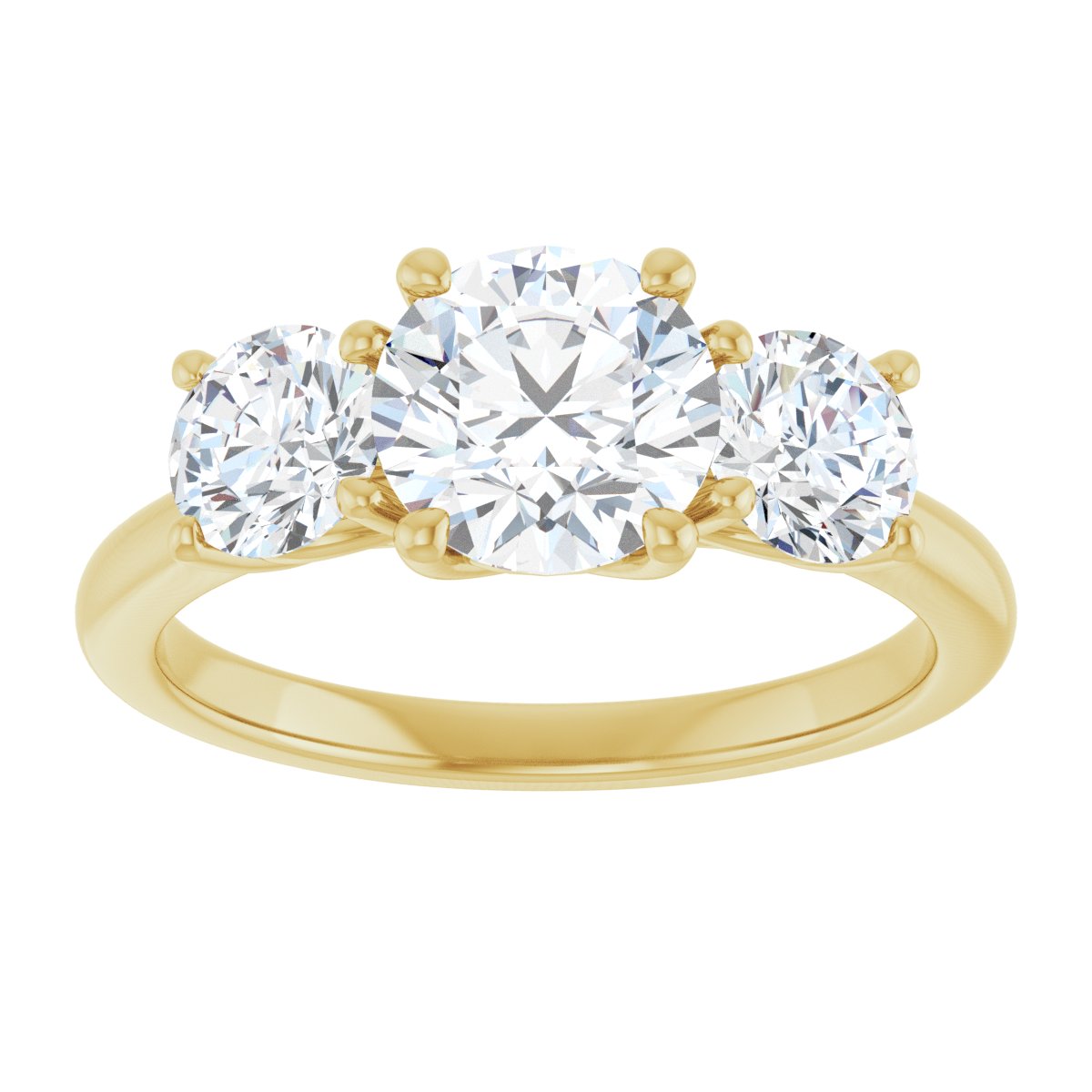 Three-Stone Engagement Ring