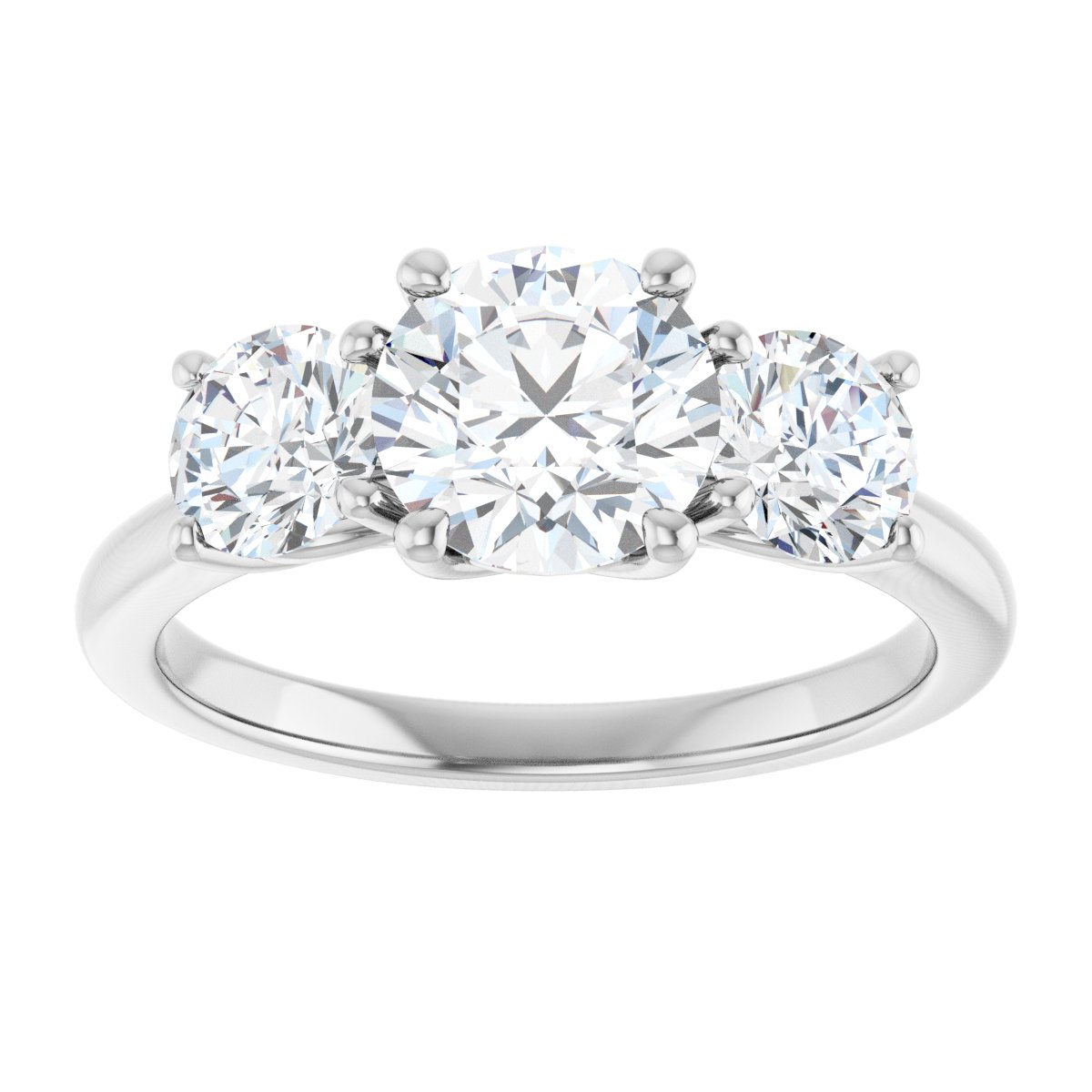 Three-Stone Engagement Ring