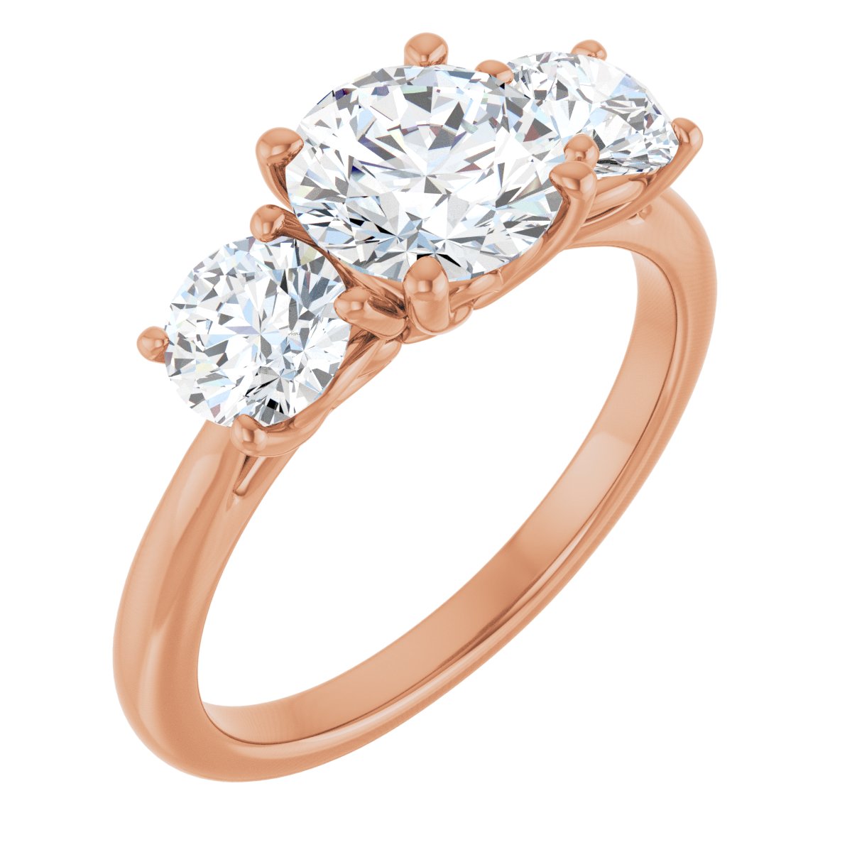Three-Stone Engagement Ring