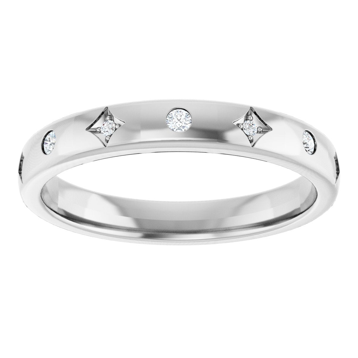 Accented Band - Round