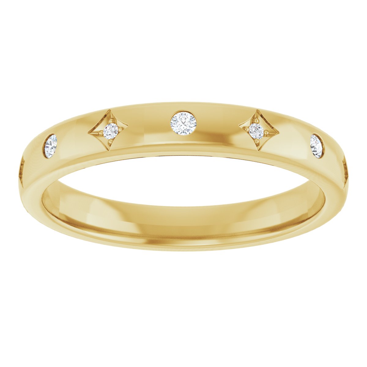 Accented Band - Round