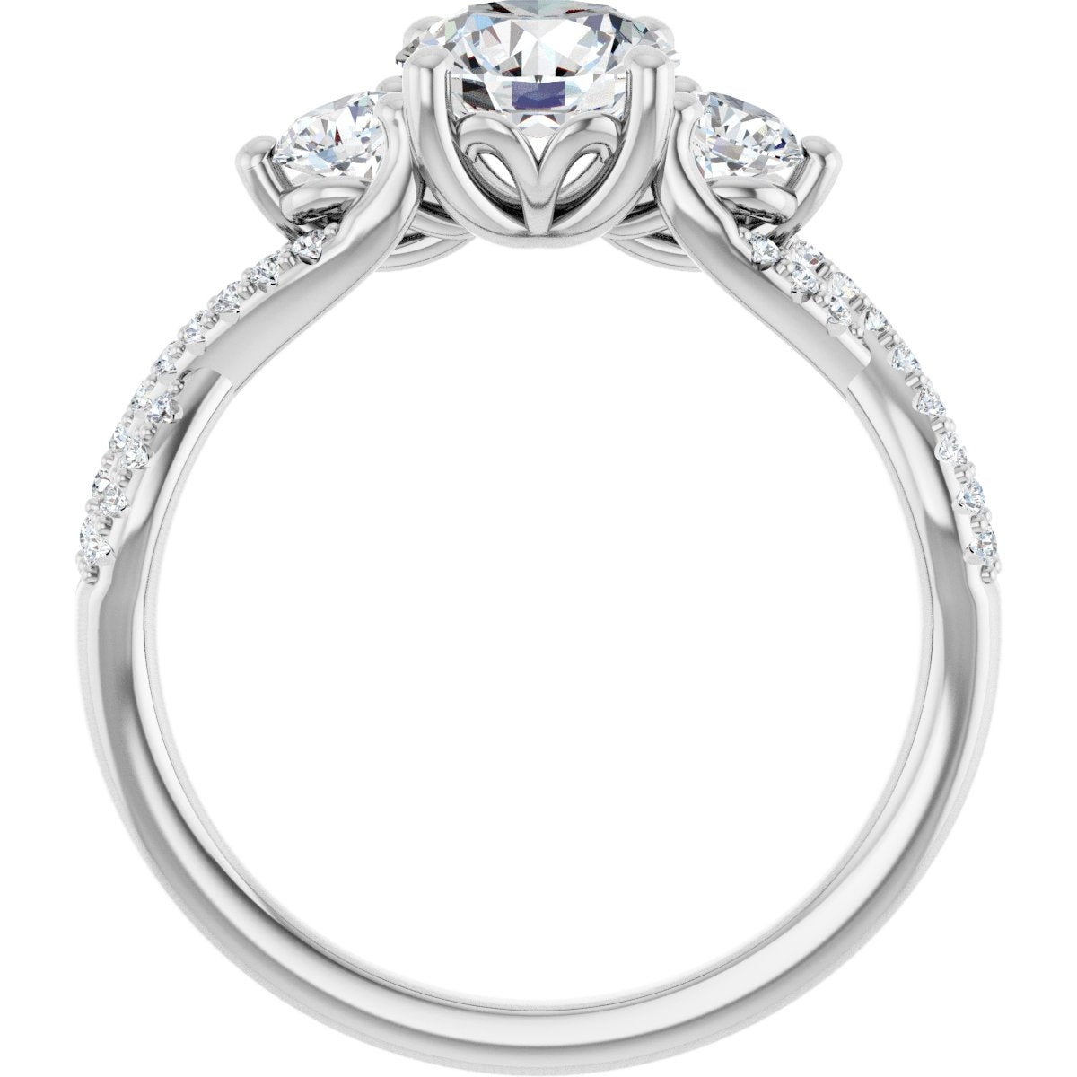 Three-Stone Engagement Ring