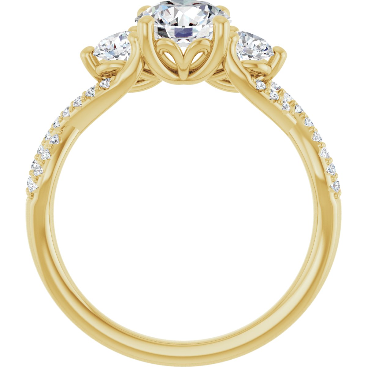 Three-Stone Engagement Ring