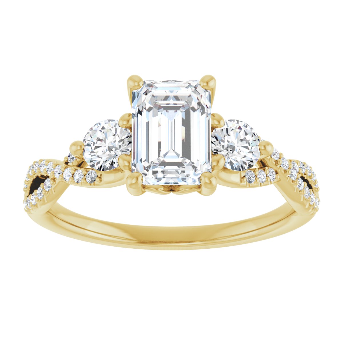 Three-Stone Engagement Ring