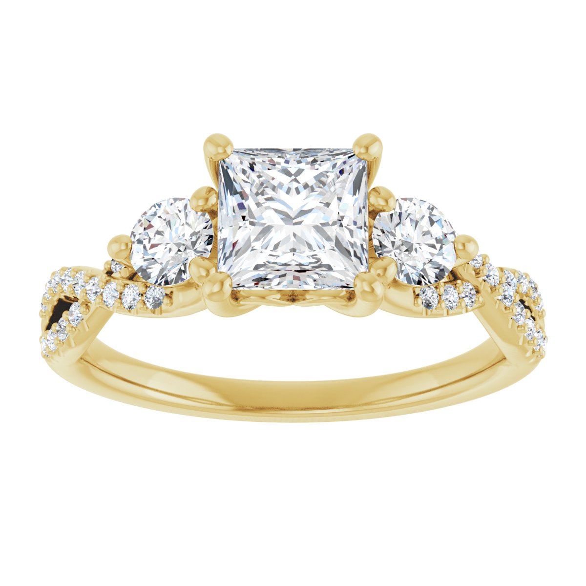 Three-Stone Engagement Ring