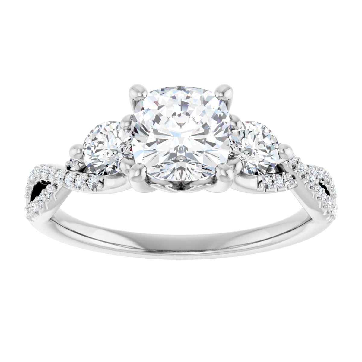 Three-Stone Engagement Ring