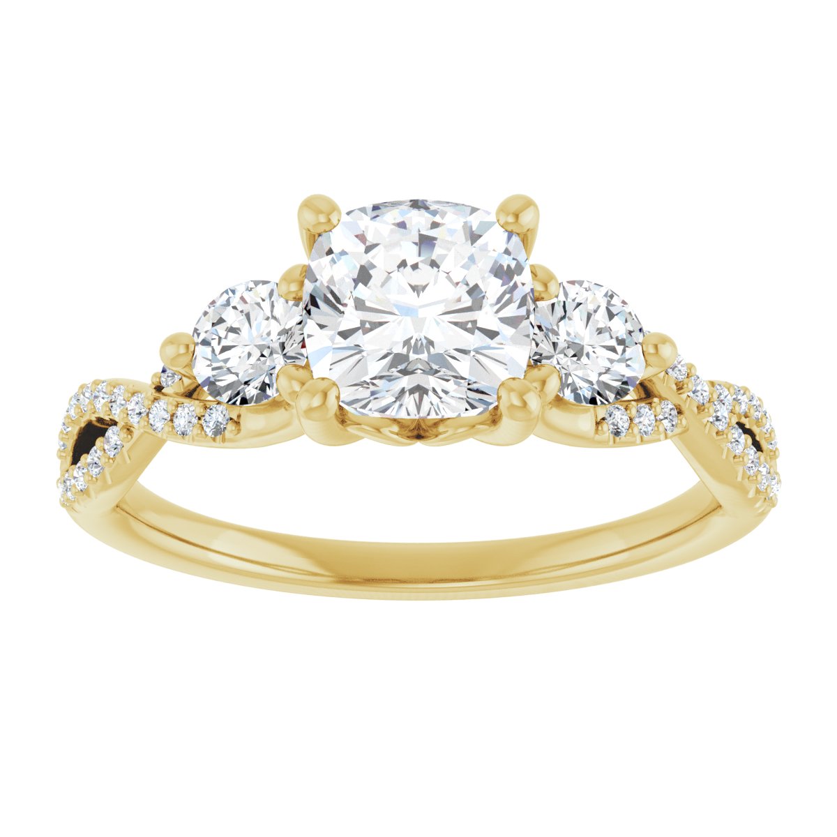 Three-Stone Engagement Ring
