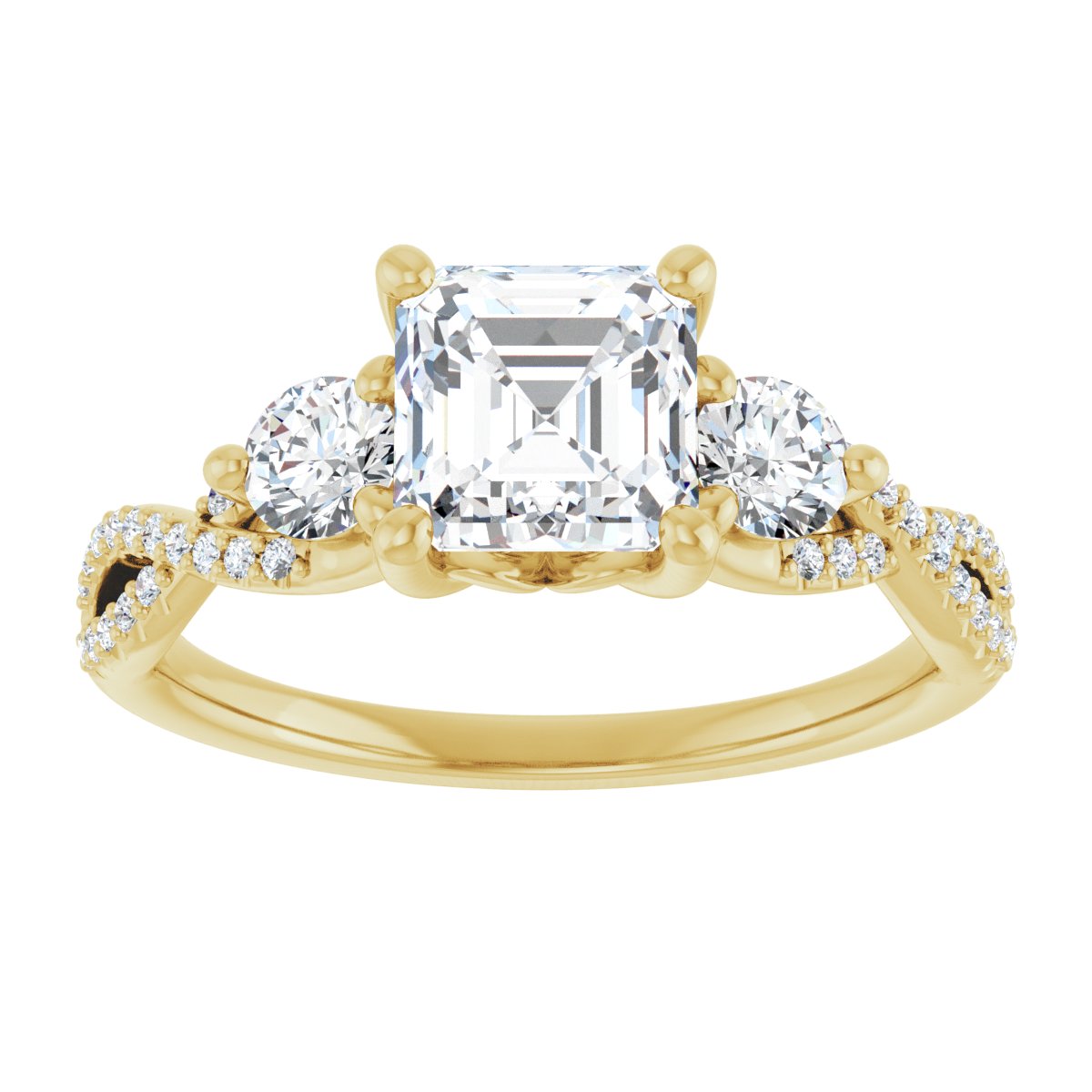 Three-Stone Engagement Ring
