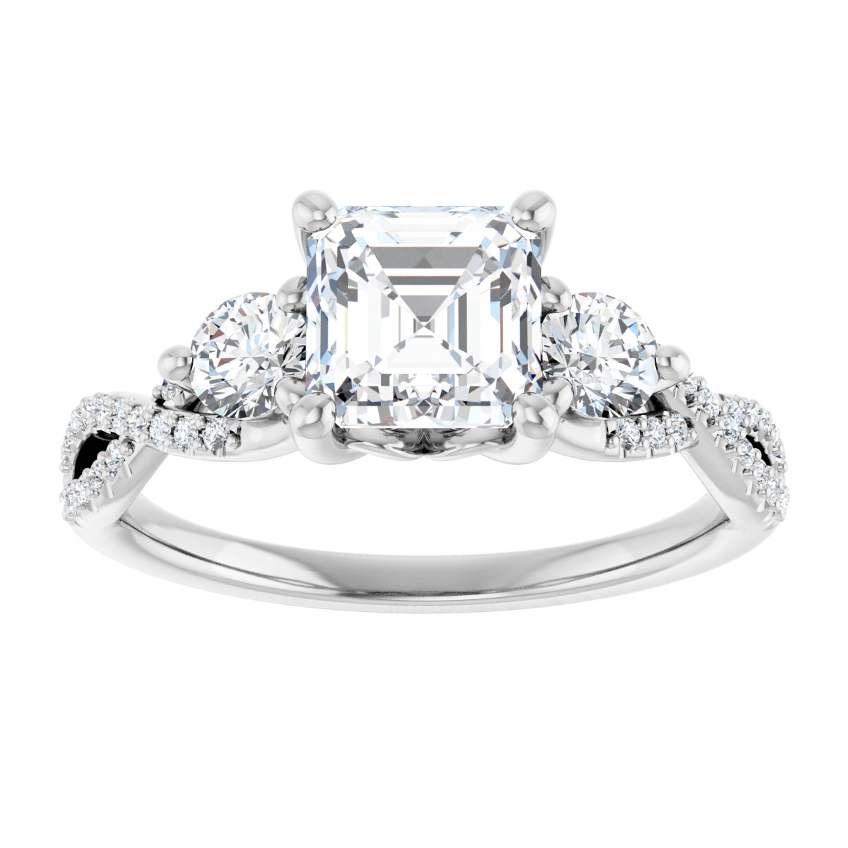 Three-Stone Engagement Ring