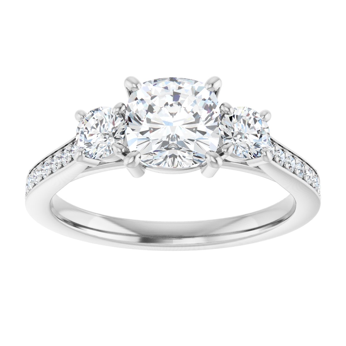 Three-Stone Engagement Ring