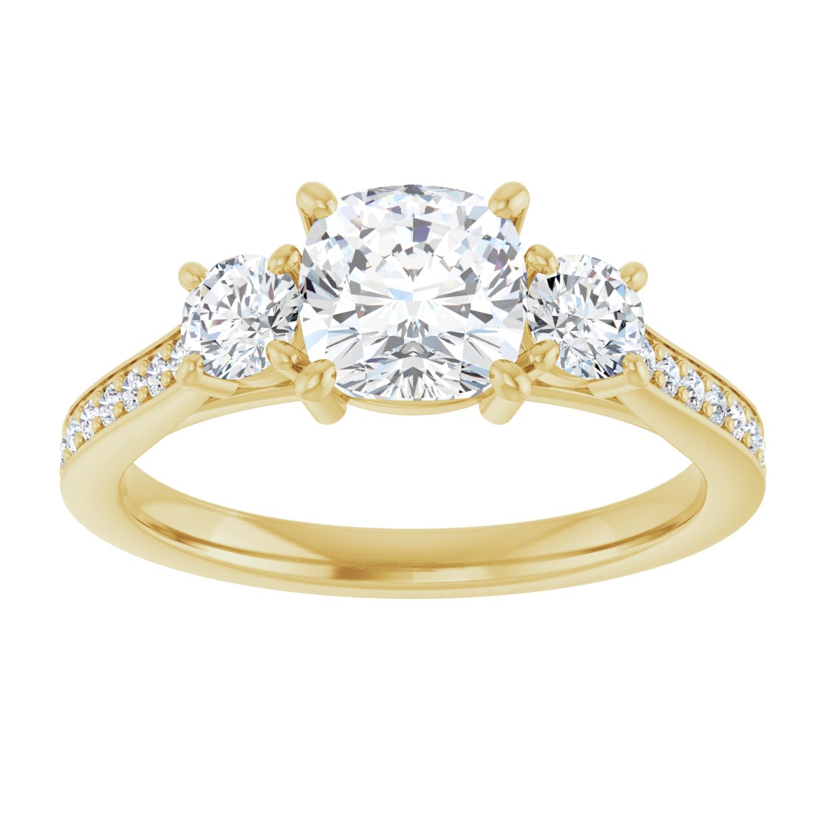 Three-Stone Engagement Ring