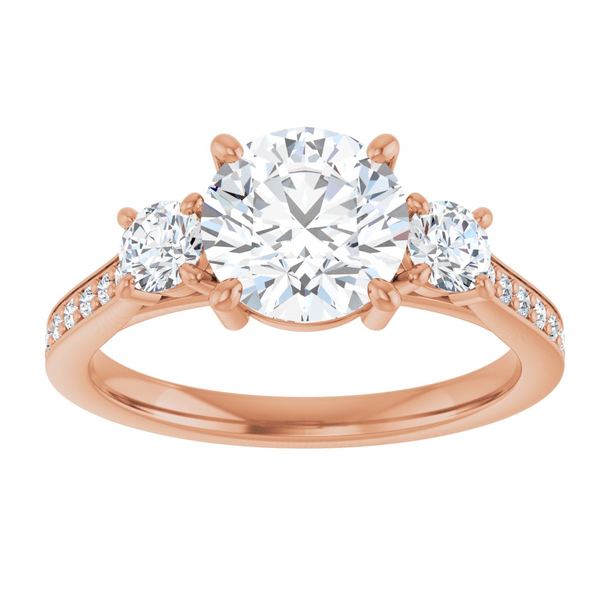 Three-Stone Engagement Ring